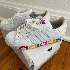 Rainbow adidas